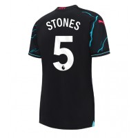 Fotballdrakt Dame Manchester City John Stones #5 Tredjedrakt 2023-24 Kortermet